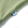 Kids' T-shirt with Short Sleeves Light Khaki 140