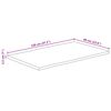 vidaXL Table Top 120x60x2.5 cm Rectangular&nbsp;Solid Wood Acacia Live Edge