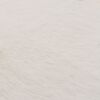 vidaXL Rug 80x150 cm Faux Rabbit Pelt Cream