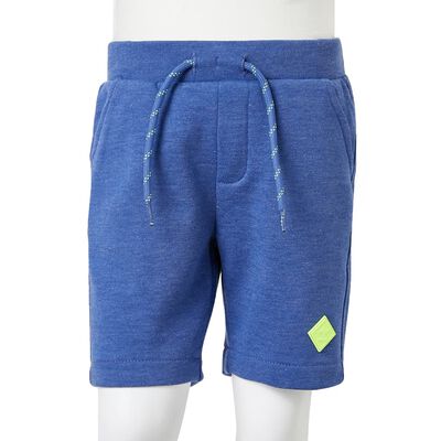 Kids' Shorts with Drawstring Blue Melange 92