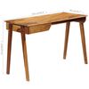 vidaXL Writing Desk 118x50x76 cm Solid Acacia Wood