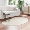 vidaXL Area Rugs Cream 120 x 170 cm Polyester