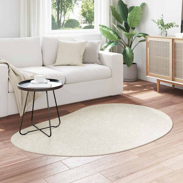 vidaXL Area Rugs Cream 120 x 170 cm Polyester