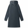 vidaXL Blanket Hoodie Navy Blue L Fleece and Flannel