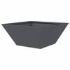 vidaXL Garden Planter Anthracite 35 x 35 x 15 cm Cold-rolled Steel