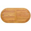 vidaXL Table Top Oil Natural 110 x 55 x 2 cm Solid Acacia Wood