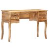vidaXL Desk 115x45x75 cm Solid Mango Wood