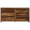 vidaXL Drawer Cabinet Solid Acacia Wood 160x40x80 cm