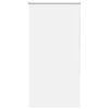 vidaXL Roller Blind Blackout White 75x130 cm Fabric Width 70.7 cm Polyester