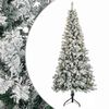vidaXL Artificial Hinged Christmas Tree 120 cm 150 LEDs Warm White