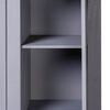 vidaXL 3-Door Wardrobe Grey 118x50x171.5 cm Pine Panama Range