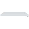 vidaXL Window Sill White 80 x 50 x 4.5 cm PVC