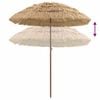 vidaXL Garden Parasol Natural 160 x 160 x 196 cm