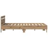 vidaXL Bed Frame Artisan Oak 140 x 200 cm Engineered Wood