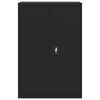 vidaXL File Cabinet Black 90x40x180 cm Steel