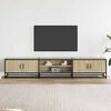 vidaXL TV Cabinet Sonoma Oak 210x35x41 cm Engineered Wood