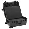 vidaXL Portable Flight Case Black 62.5x50x28.5 cm PP