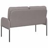 vidaXL Sofas with Cushion Taupe 115 x 56 x 80 cm Plywood
