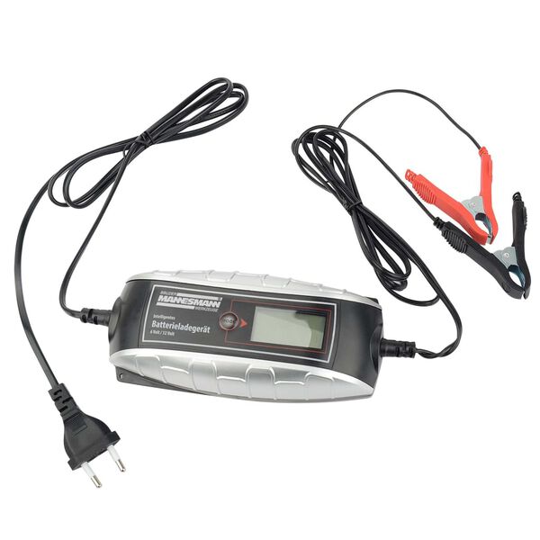 Br&uuml;der Mannesmann Battery Charger 6/12 V with LCD Screen