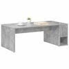vidaXL Coffee Table Concrete Grey 101.5 x 50 x 37 cm Engineered Wood