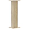 vidaXL Plant Stands 2 pcs Sonoma Oak 30x30x95 cm Engineered Wood