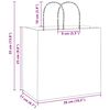 vidaXL Paper Bags 250 pcs with Handles Blue 26x17x25 cm