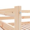 vidaXL Pull-out Day Bed without Mattress 2x(90x200)cm