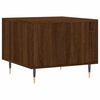 vidaXL Coffee Table Brown Oak 50x50x40 cm Engineered Wood