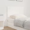 vidaXL Wall Headboard White 95.5x3x60 cm Solid Wood Pine
