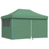 vidaXL Party Tent Folding Green 292 x 440 x 315 cm Oxford Fabric