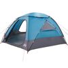 vidaXL Dome Tent with Removable Rainfly 8-Person Blue