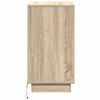 vidaXL Bedside Cabinet Sonoma Oak 39 x 34.5 x 65 cm Engineered wood