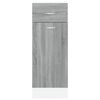 vidaXL Drawer Bottom Cabinet Lyon Grey Sonoma 30x46x81.5 cm Engineered Wood