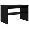 vidaXL TV Cabinet Black Oak 60 x 35 x 40 cm Engineered Wood