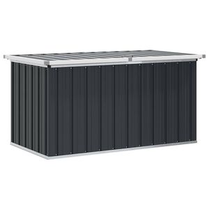 vidaXL Garden Storage Box Anthracite 129x67x65 cm