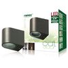 Ranex LED Wall Light 3 W Grey 5000.332