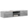 vidaXL Wooden Cabinet Grey Sonoma 150 x 39 x 30 cm Engineered Wood