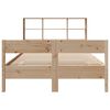 vidaXL Bookcase Bed without Mattress 160x200cm Solid Wood Pine