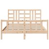 vidaXL Bed Frame without Mattress 160x200 cm Solid Wood Pine