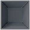 vidaXL Garden Planter Anthracite 35 x 35 x 15 cm Cold-rolled Steel