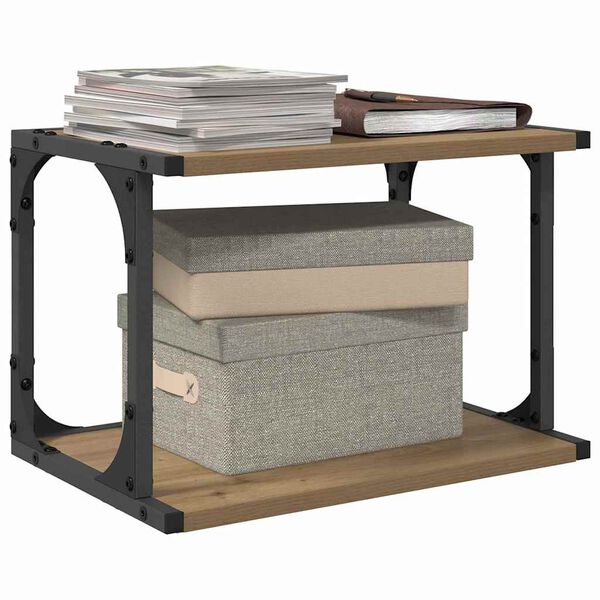 vidaXL Printer Stand Artisan Oak 41 x 28 x 33.5 cm Engineered Wood