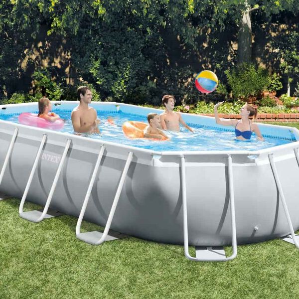 Intex Prism Frame Swimming Pool Set Oval 503x274x122 cm 26796GN