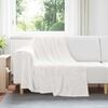 vidaXL Throw Blankets 6 pcs White 150 x 200 cm Fleece