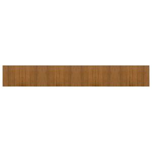 vidaXL Rug Rectangular Brown 60x400 cm Bamboo