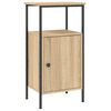 vidaXL Bedside Cabinets 2 pcs Sonoma Oak 41x31x80 cm Engineered Wood