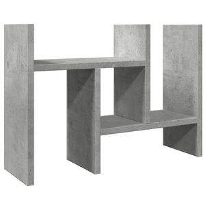 vidaXL Desk Organiser Concrete Grey 34.5 x 15.5 x 35.5 cm