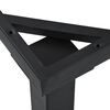 vidaXL Dining Table Leg I Frame 160x70x72 cm