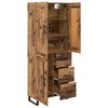 vidaXL Highboard Old Wood 69.5 x 34 x 180 cm Engineered Wood
