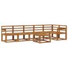 vidaXL Outdoor Sofa Set 7 pcs Natural Solid Acacia Wood