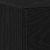 vidaXL Bathroom Cabinet Black Oak 40 x 37 x 59 cm Engineered wood